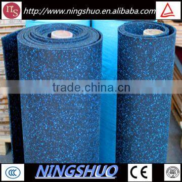 Trade Assurance non-toxic gym flooring roll, crossfit rubber roll flooring