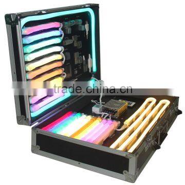 Portable LED Neon Light Display Box, ideal for business trip