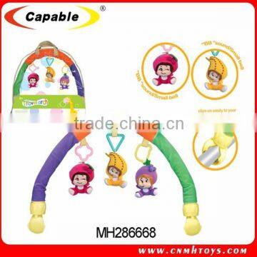 Plush Baby Rattle Toys Baby Bedside Bell for Sale photo-3