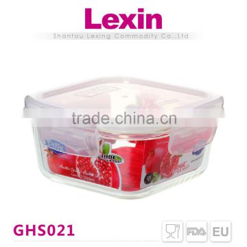 glass vacuum food storage container heating