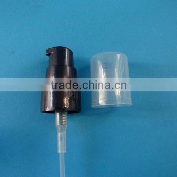 Black cream pump, cosmetic sprayer, 20/410, 24/410, sprayer pump