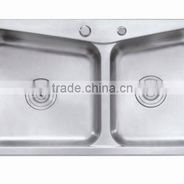 Top Level Quickly Producing Pearl Sand Finish Used Commercial Stainless Steel Sinks S825B photo-2