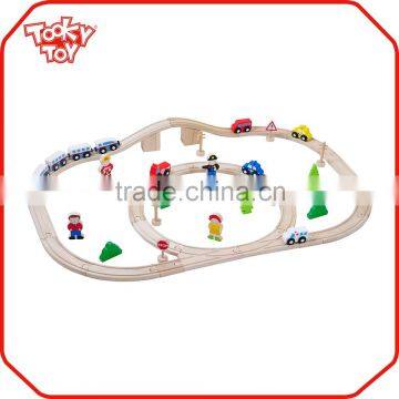 Wooden classic toy train, railway toy train, mini toy train
