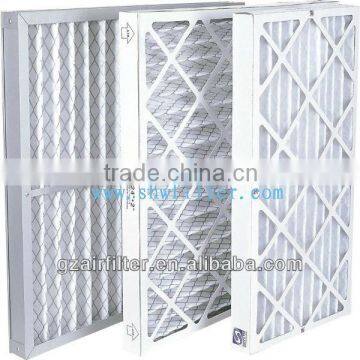 disposable pleated panel filter