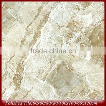 1MX1M Large Size Ceramic Green Jade Marble Tile