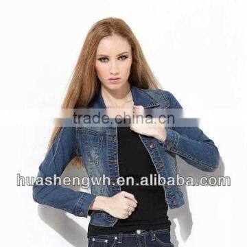 2013 Fashion ladies denim jacket