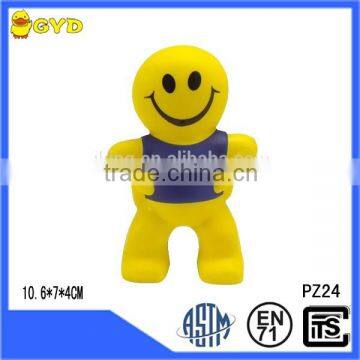 PU foam doll shape funny stress toy