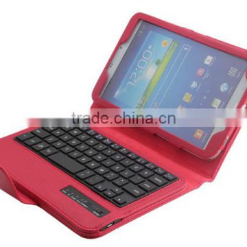 New Arrivals Cheap Leather Case + Bluetooth Keyboard for SAMSUNG Galaxy Tab 3 8.0 T311 T310