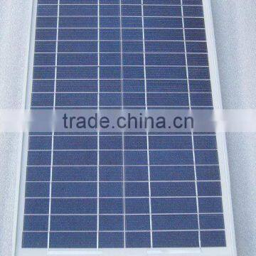 30W Polycrystalline solar panel with CE, VDE IEC, CSA-UL