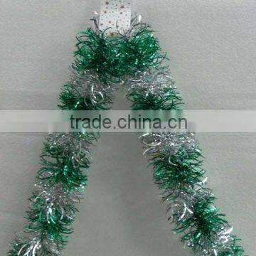 Striped Tinsel Garland