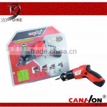 DK-18 Ningbo Dike Rechargeable Electric Screwdriver with 6 screwdriver Drill Bits