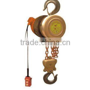 Explosion-proof chain electric lifting hoist