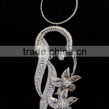 2013 Fashion Bridal Bracelet Crystal Craft With Flower