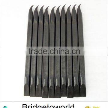 3 in 1 Hot refurbishing tool for lcd plastic spudger black long stick for open front glass