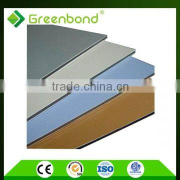 Greenbond OEM Becker and PPG coating Aluminum composite panel