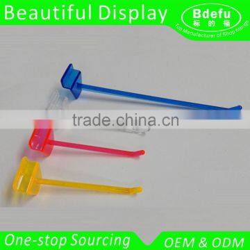 High Quality Transparent Plastic Hook for Slatwall