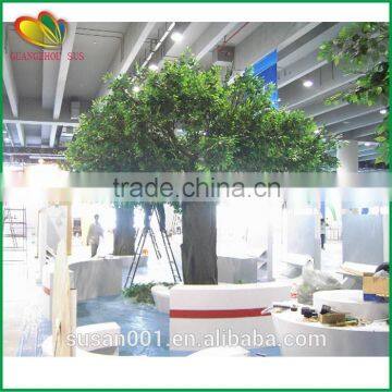 Large artificial banyan tree fiberglass banyan tree for indoor decorative