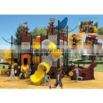 Pirate-ship theme amusement park items for sale with 14 optional site sizes