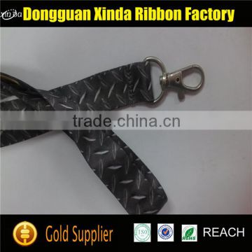 2015 cheap customized black cute pattern Lanyard