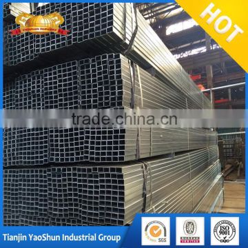 big factory with low price square pipes hot dip galvanized