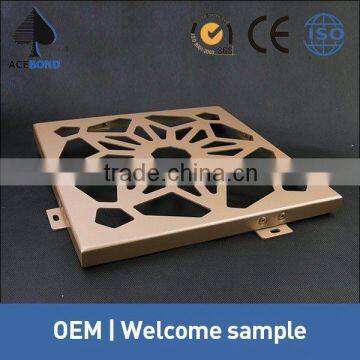 High Quality Lightweight Wall Panel With Decorative Pattern Aluminum Sheet photo-2