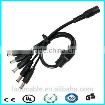Wholesale 2.1x5.5mm 1 Female to 5 Male dc Plug Cable photo-2