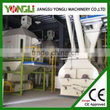 Animal feed pellet making line