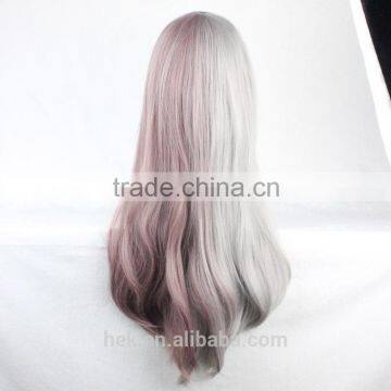 Popular 100% Human Hair Full Lace Wig in Stock photo-4