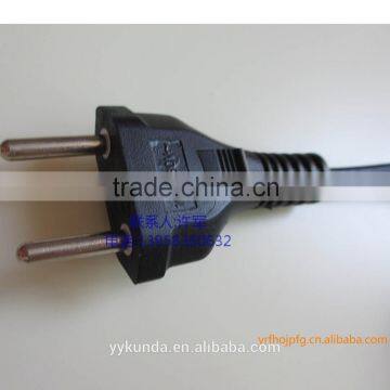 INMETRO Approved 2.5A 2 Pin 60227IEC52 0.75mm Brazil Power Cord photo-3