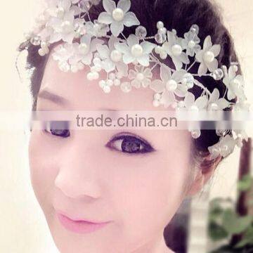 Flower Bridal Crystal Formal Wedding Headdress Headwear Hair Accessories