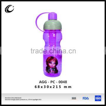 wholesale price oem new product drinkware plastic bottle 650ml plastic bottle plastic bottle transparant