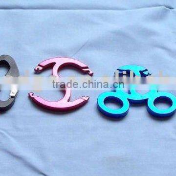 Aluminum bottle opener