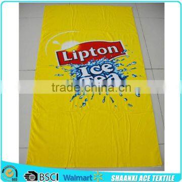 2015 HOT Sell 100% Cotton Terry Velour Printing Canada Logo Beach Towel Country Style Promotional Towel photo-4