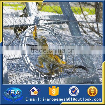 AISI 316L wire rope mesh for zoo fence