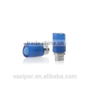Wholesale Hot Colorfull Big Opening Drip Tip Pyrex 510 Glass Mouthpiece photo-2