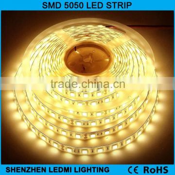 Hot sale 2700k warm white 5050 smd led strip lighting