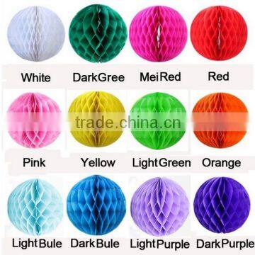 Honeycomb Balls Cellular Balls Paper Flower Balls Party Decorations photo-3