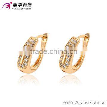 91184 New Fashion Style Jewelry Hoop Earrings18K Gold Plated Jewellry Earrings