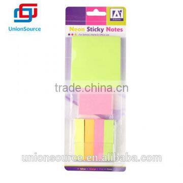 2015 New Mold Colored Memo Sticky Note