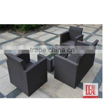 Manufacturer wholesale Hot Selling Modern Rattan wicker Garden set for patio use