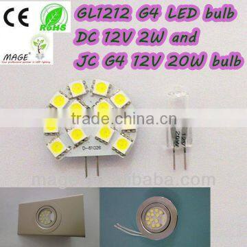 cable with socket for cabinet light /12V G4 downlight/cabinet light/furniture lamp