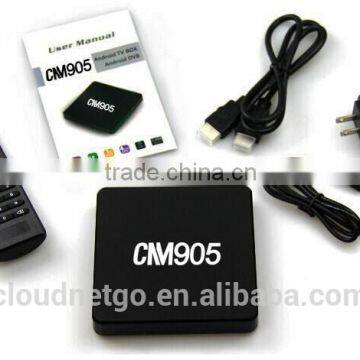 Cloudnetgo Android TV Box Amlogic S905 Android 5.1 TV Box smart tv android ott box With Kodi XBMC 4K UHD TV box MXV TV box