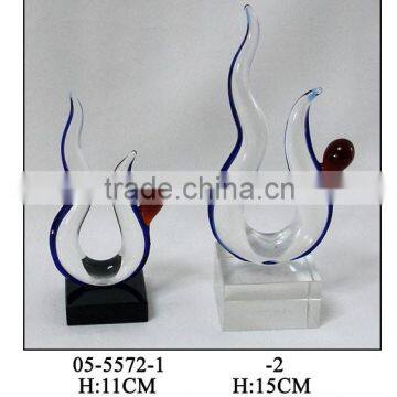 glass figures decoration