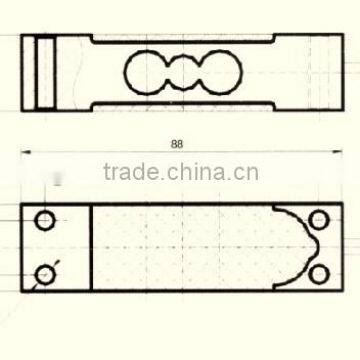 ZM-05 Aluminum Alloy Single Point 10kg 20kg Load Cell Sensor photo-2