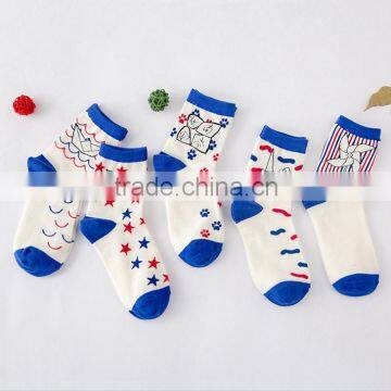 Teen Girl Cotton Socks Character Art Tide Original Socks Women Pure Cotton Socks photo-2