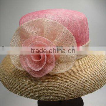 Promotion sinamay hat wholesale accept small order