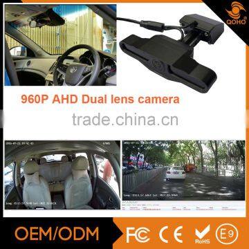 960P Dual lens car dvr camera