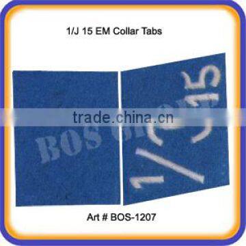 15 EM Collar Tabs