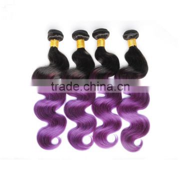 china supplier body wave brazilian human hair extension sew in human hair weave ombre hair