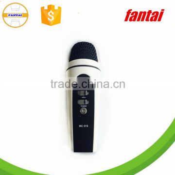 2015 popluar cell phone microphone, mobile microphone mc-919, cell phone speaker and microphone